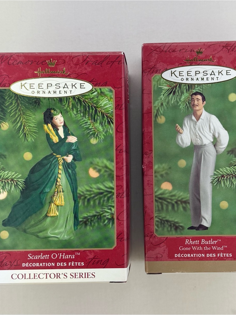 Hallmark Keepsake Collector’s Series Scarlett O’Hara Rhett Butler 2000